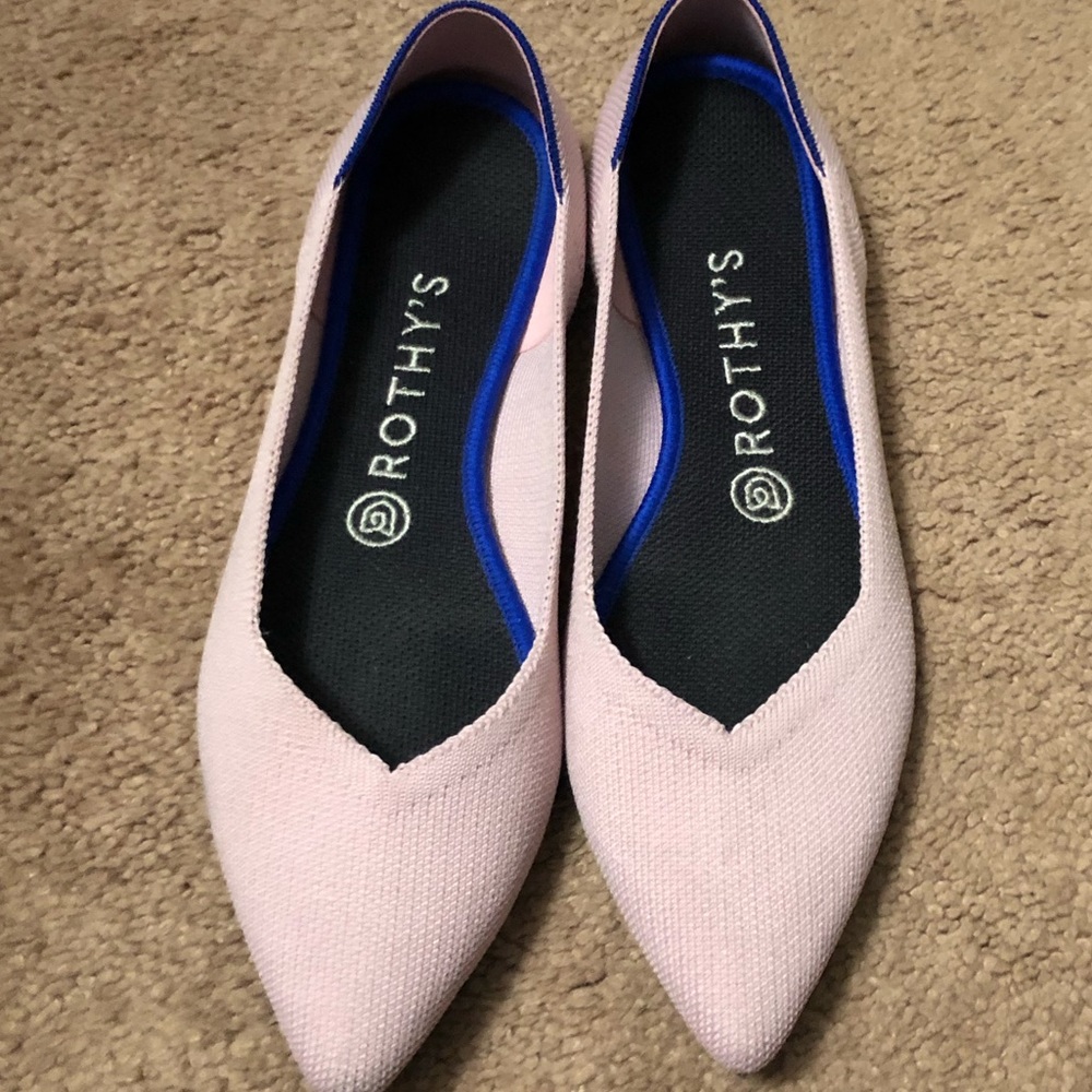 Blush pink Rothys!